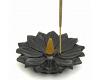 Black Stone Lotus Incense Burner